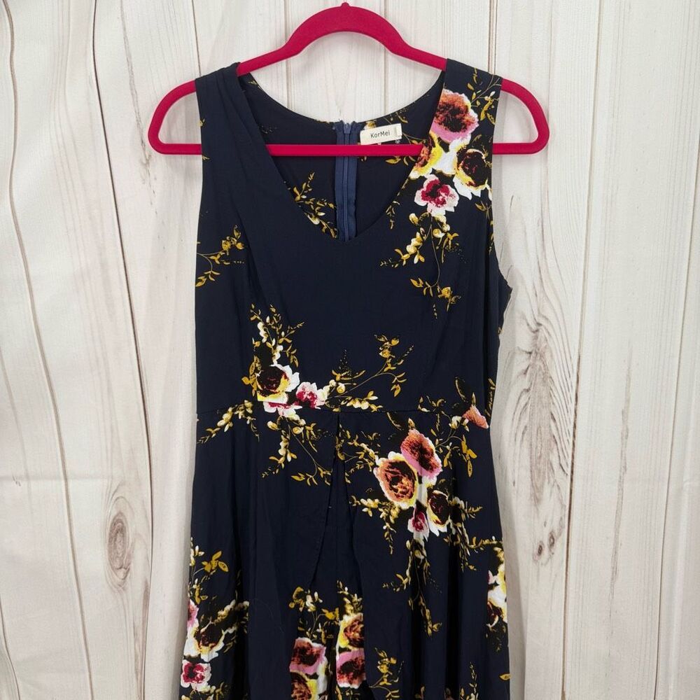 KorMei Women’s Medium Floral Maxi Dress Flowy Romper